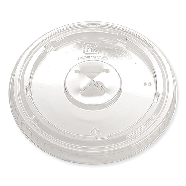 Fabri-Kal Greenware Cold Drink Lids, X-Slot, Fits 12 oz to 20 oz Cup, 1000PK LKC1220FX - main